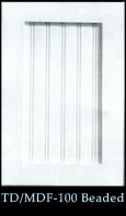 MDF Cabinet Door #MDF-100 Beaded